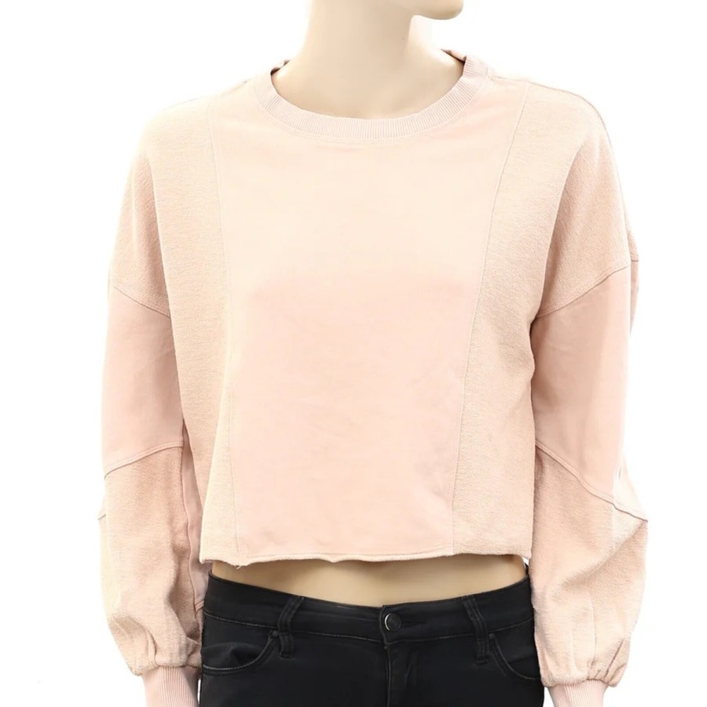 Saturday Sunday Anthropologie Tyra Lounge Pullover Top sweatshirt